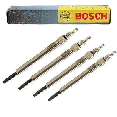 Bosch 4x Glühkerze Duraterm GLP109 für Chrysler, Jeep von Bosch