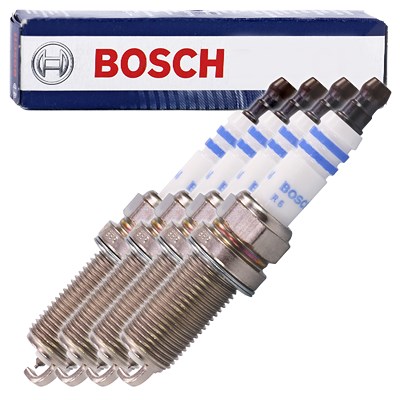 Bosch 4x Zündkerze Iridium [Hersteller-Nr. 0242236528] für Subaru, Volvo von Bosch