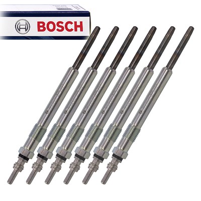 Bosch 6x Glühkerze Duraterm GLP031 für Audi, Skoda, VW von Bosch