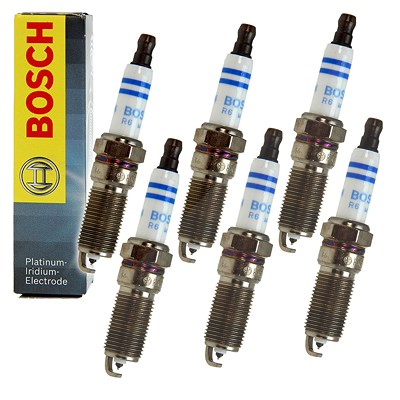 Bosch 6x Zündkerze für Alfa Romeo, Chevrolet, Opel von Bosch