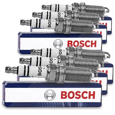 Bosch 6x Zündkerze FR8SC+ [Hersteller-Nr. 0242229797] für Toyota von Bosch