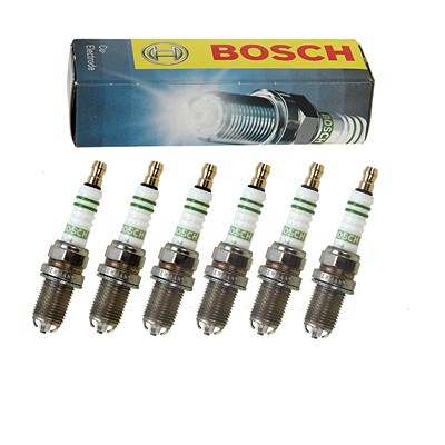 Bosch 6x Zündkerze [Hersteller-Nr. 0242240587] für Porsche von Bosch