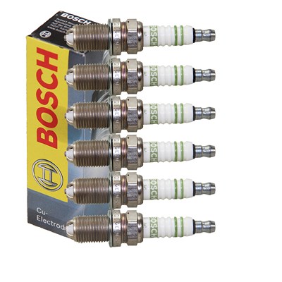 Bosch 6x Zündkerze für BMW, Ford, Mercedes-Benz, VW von Bosch