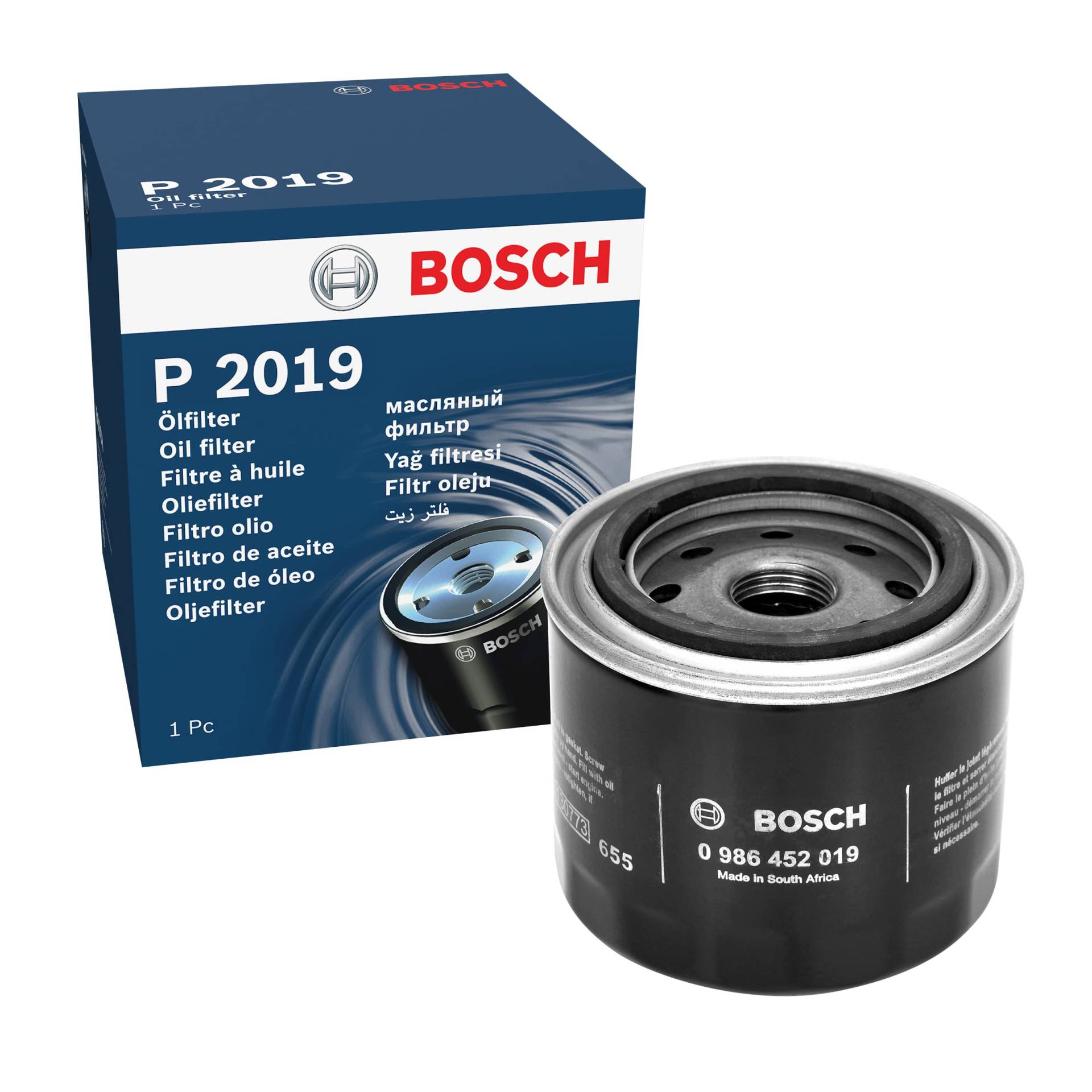 Bosch Automotive P2019 - Ölfilter Auto von Bosch