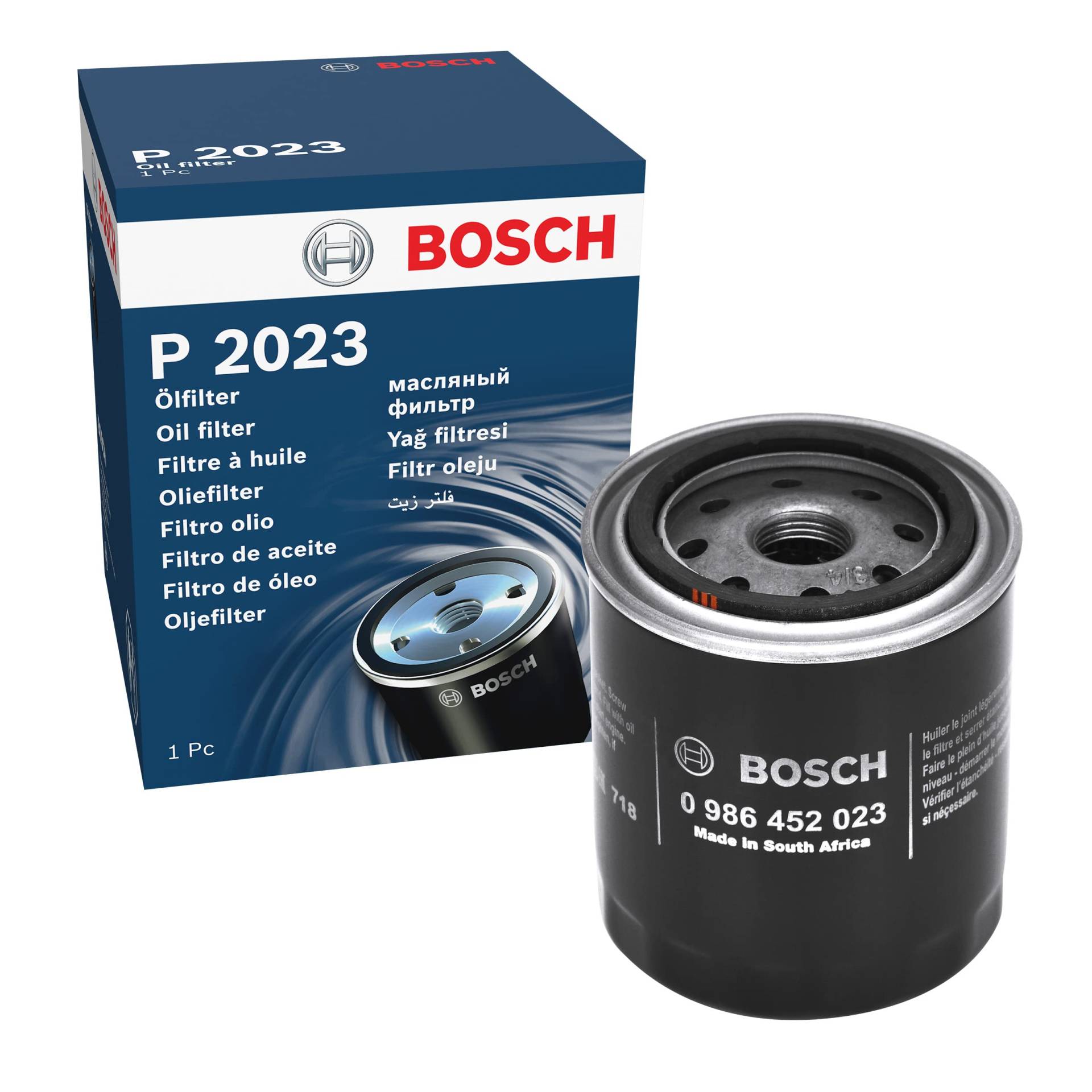 Bosch Automotive P2023 - Ölfilter Auto von Bosch