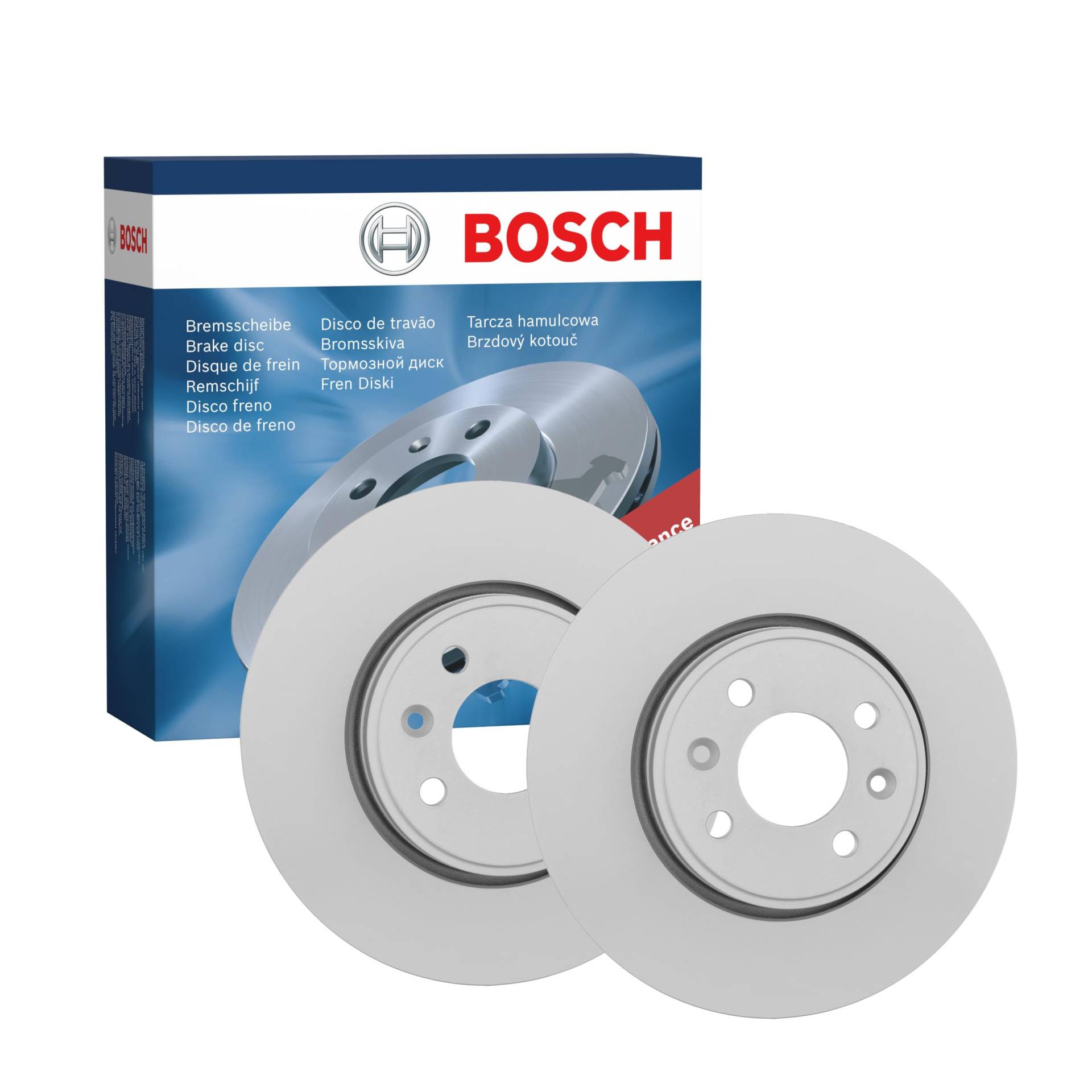 Bosch BD510 Bremsscheiben - ECE-R90 Zertifizierung - zwei Bremsscheiben pro Set von Bosch Automotive