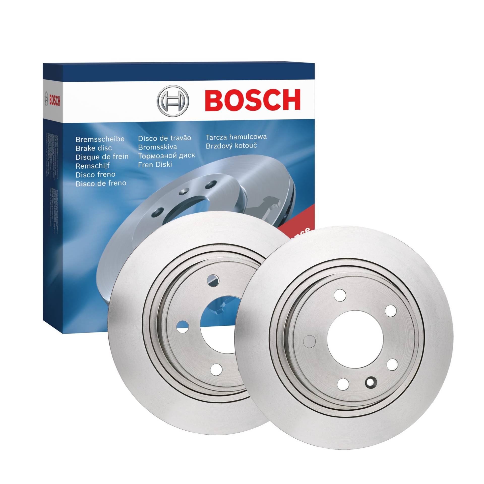 Bosch BD1490 Bremsscheiben - ECE-R90 Zertifizierung - zwei Bremsscheiben pro Set von Bosch