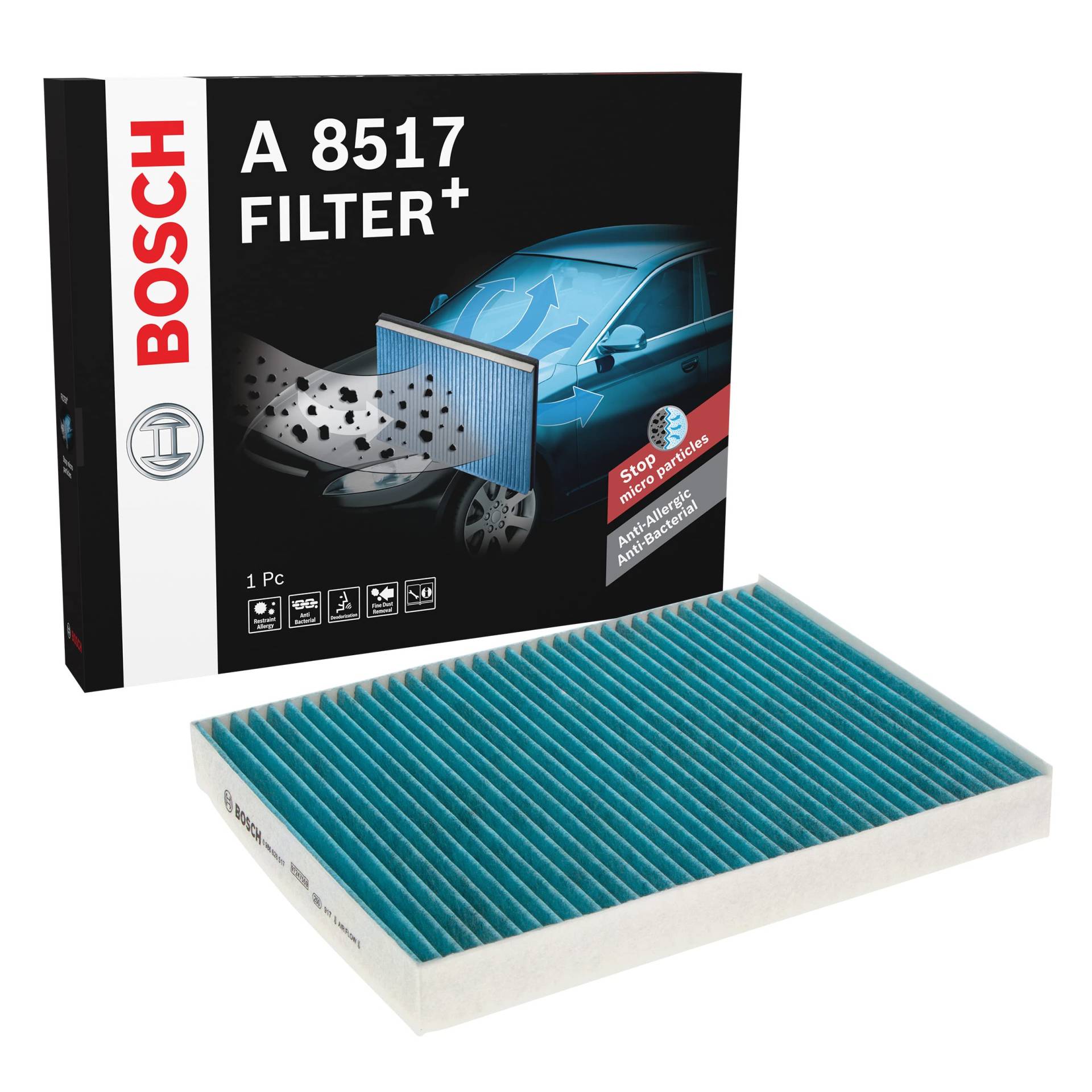 Bosch A8517 - Innenraumfilter Filter+ von Bosch