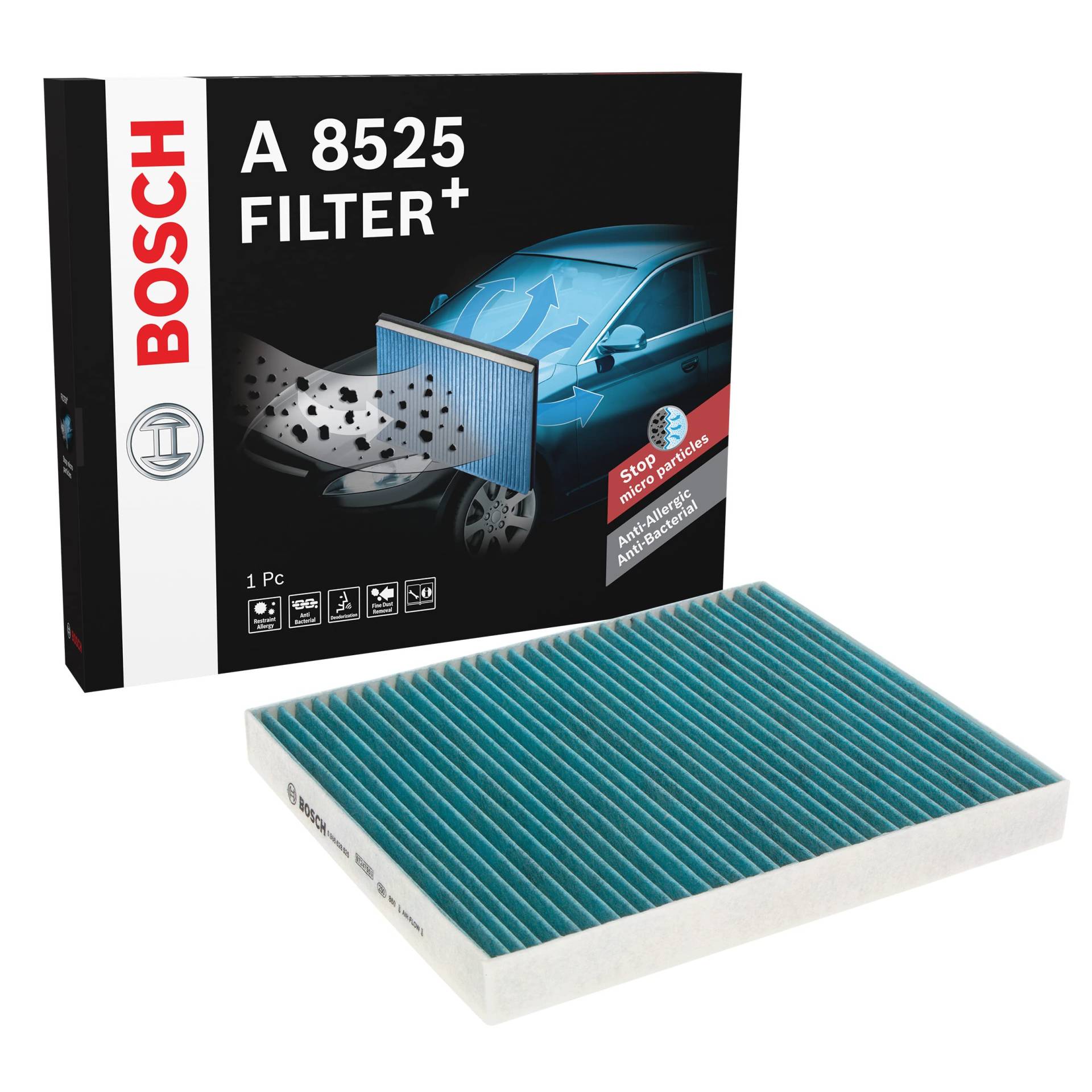 Bosch Automotive A8525 - Innenraumfilter Filter+ von Bosch