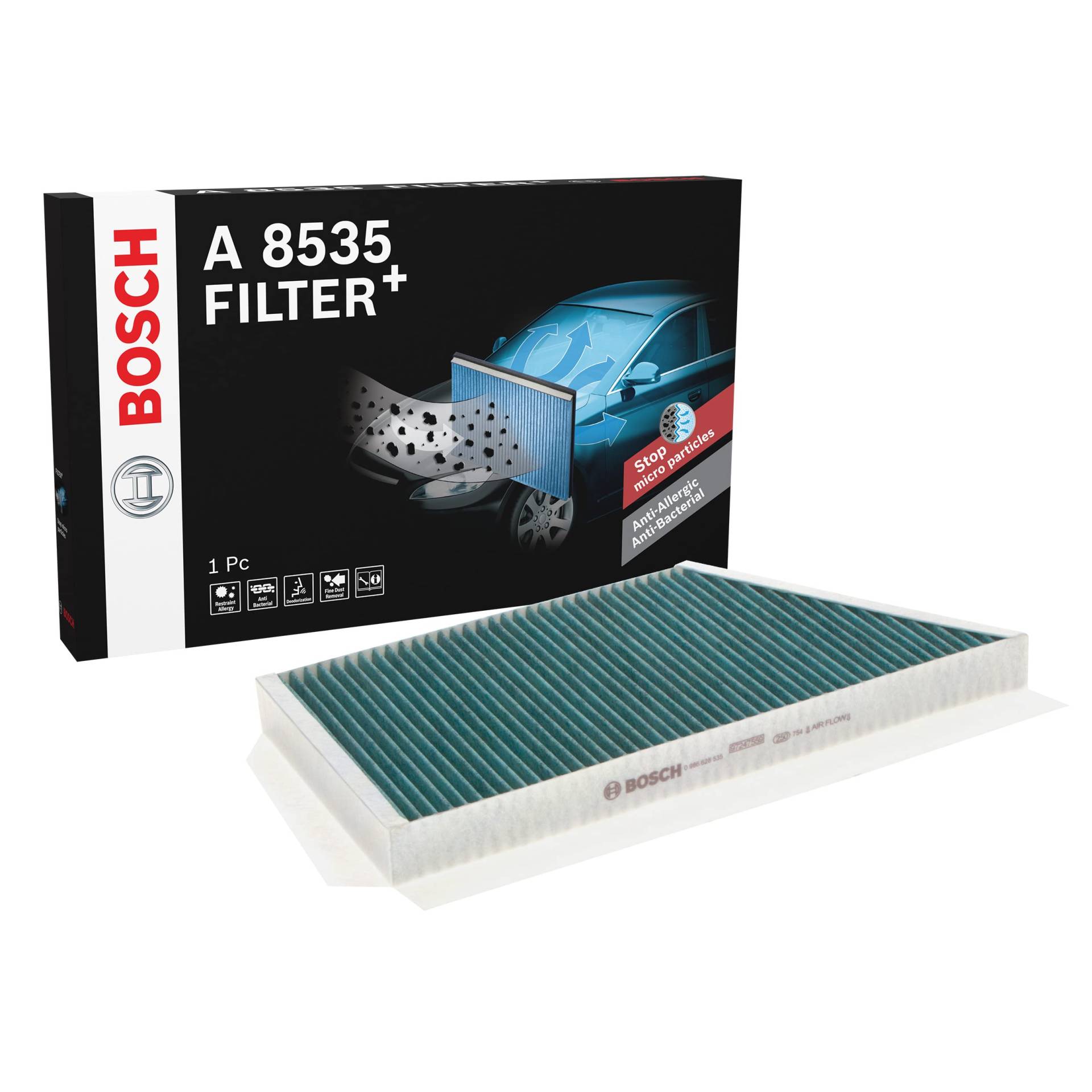 Bosch Automotive A8535 - Innenraumfilter Filter+ von Bosch Automotive