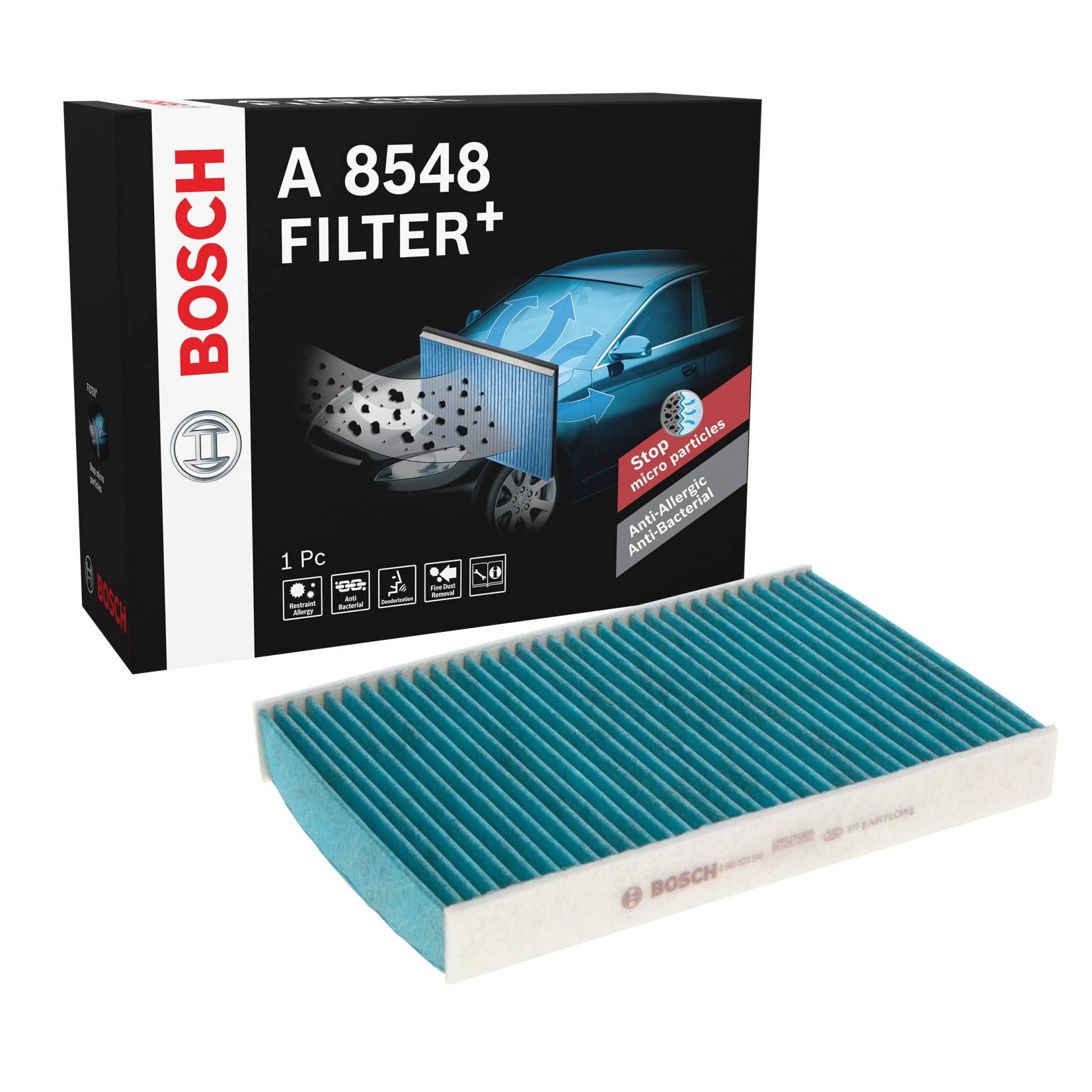 Bosch Automotive A8548 - Innenraumfilter Filter+ von Bosch Automotive