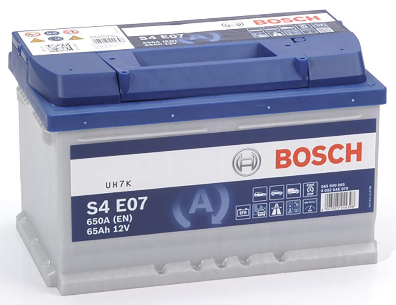 Bosch Automotive 0092S4E070 Batterie EFB 12 V 65 mAh 650 A B 13 von Bosch