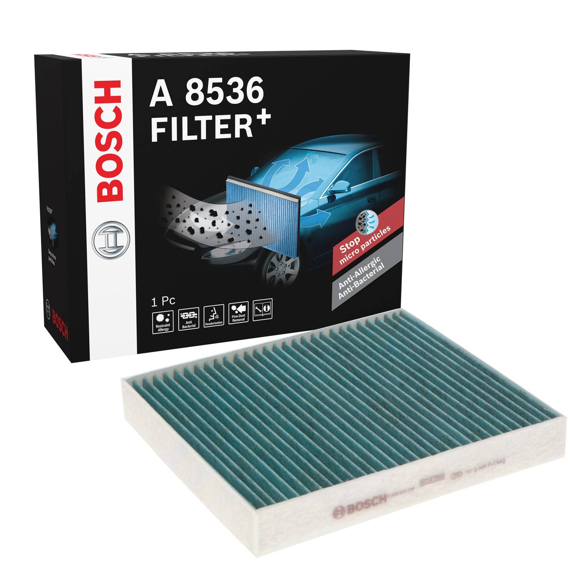 Bosch Automotive A8536 - Innenraumfilter Filter+ von Bosch