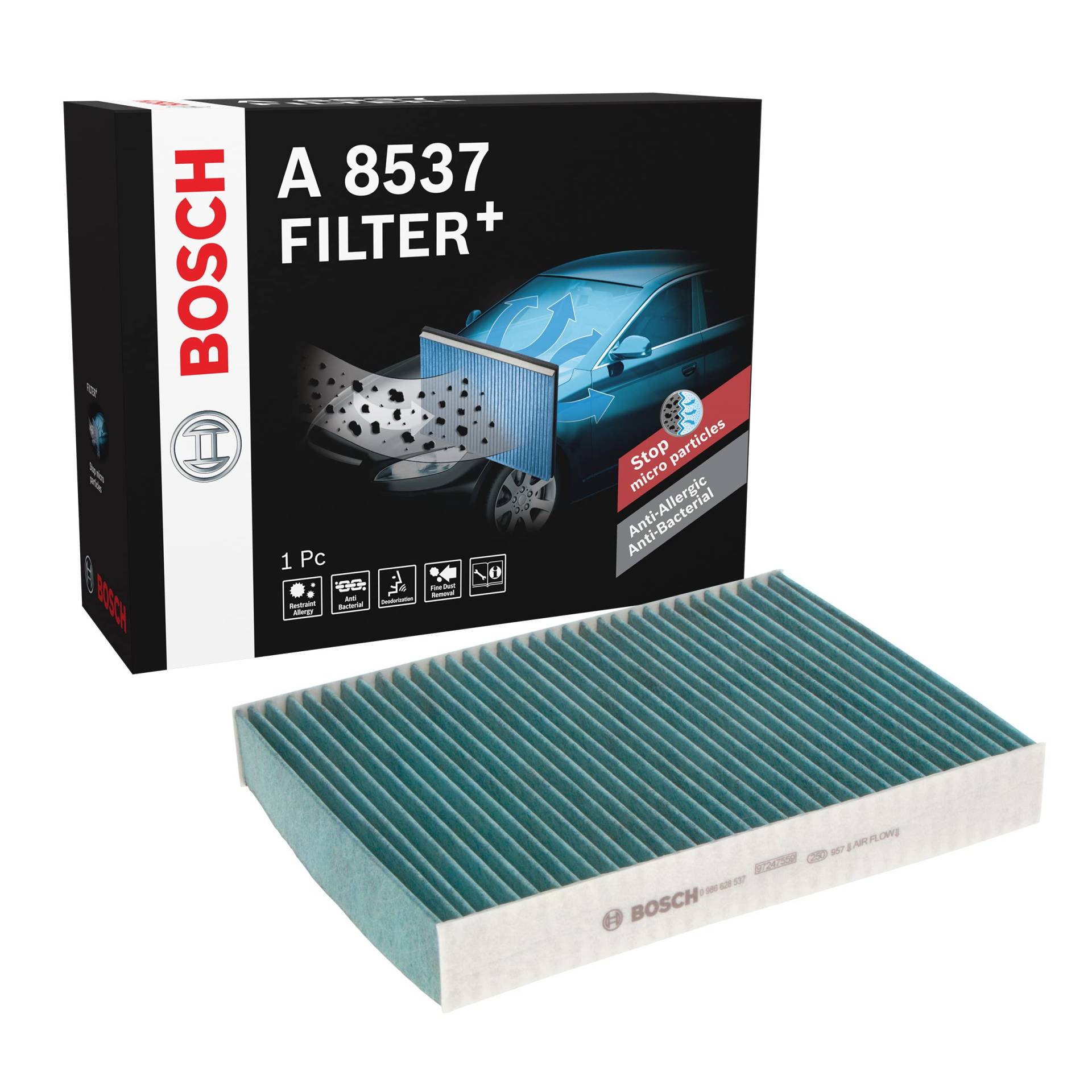 Bosch Automotive A8537 - Innenraumfilter Filter+ von Bosch Automotive