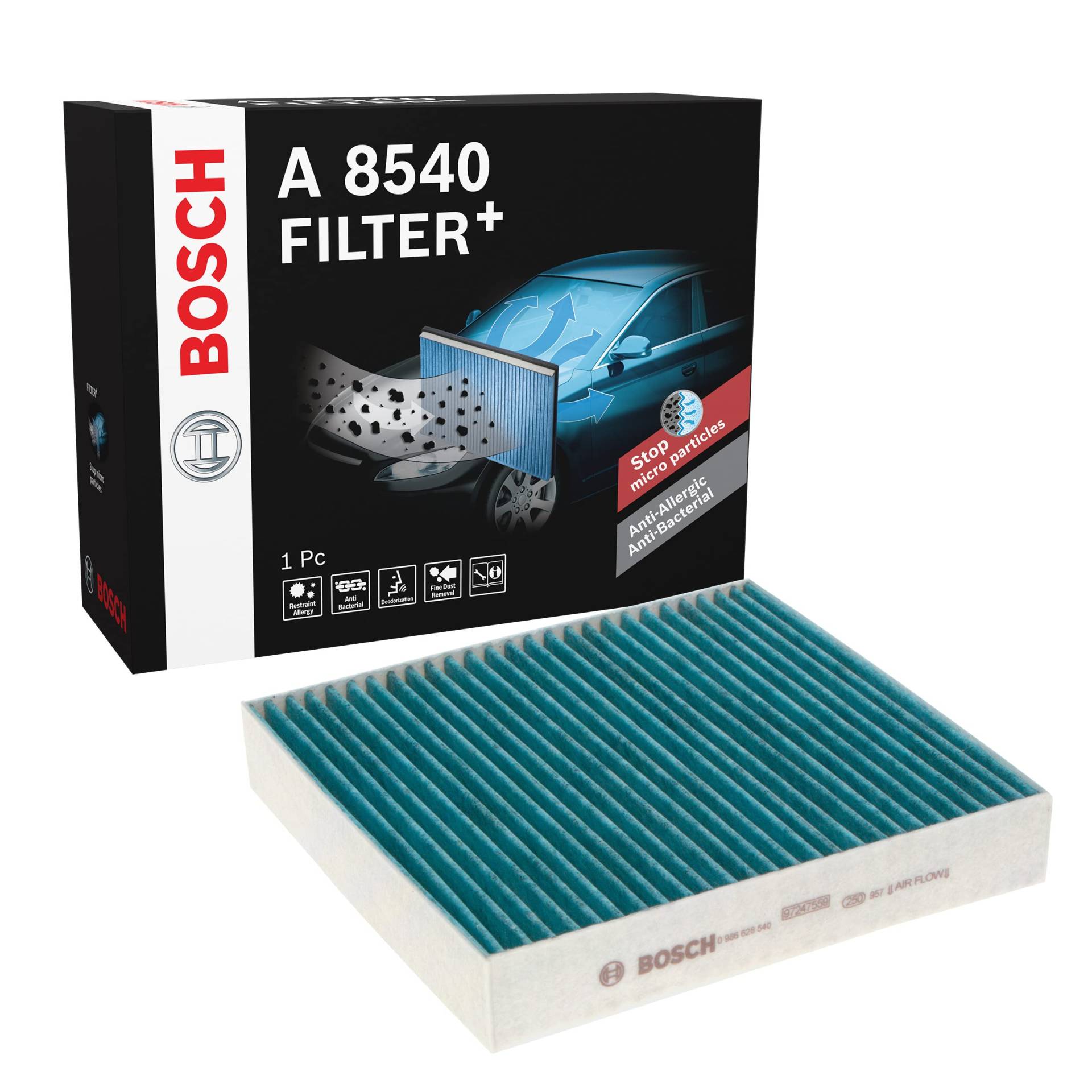 Bosch Automotive A8540 - Innenraumfilter Filter+ von Bosch