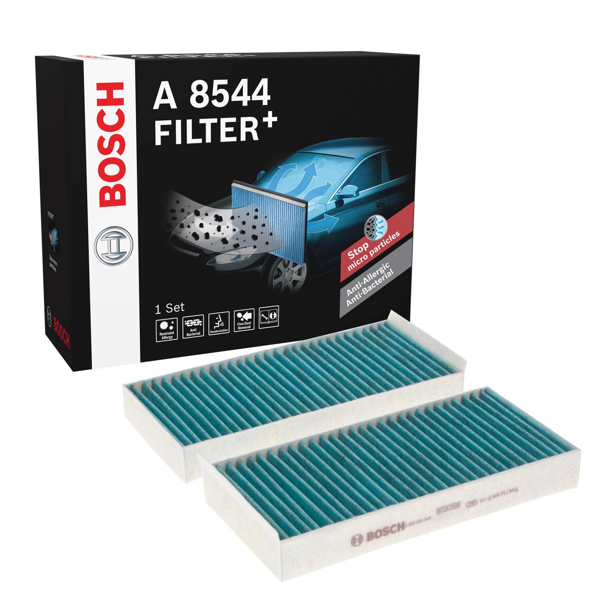 Bosch Automotive A8544 - Innenraumfilter Filter+ von Bosch