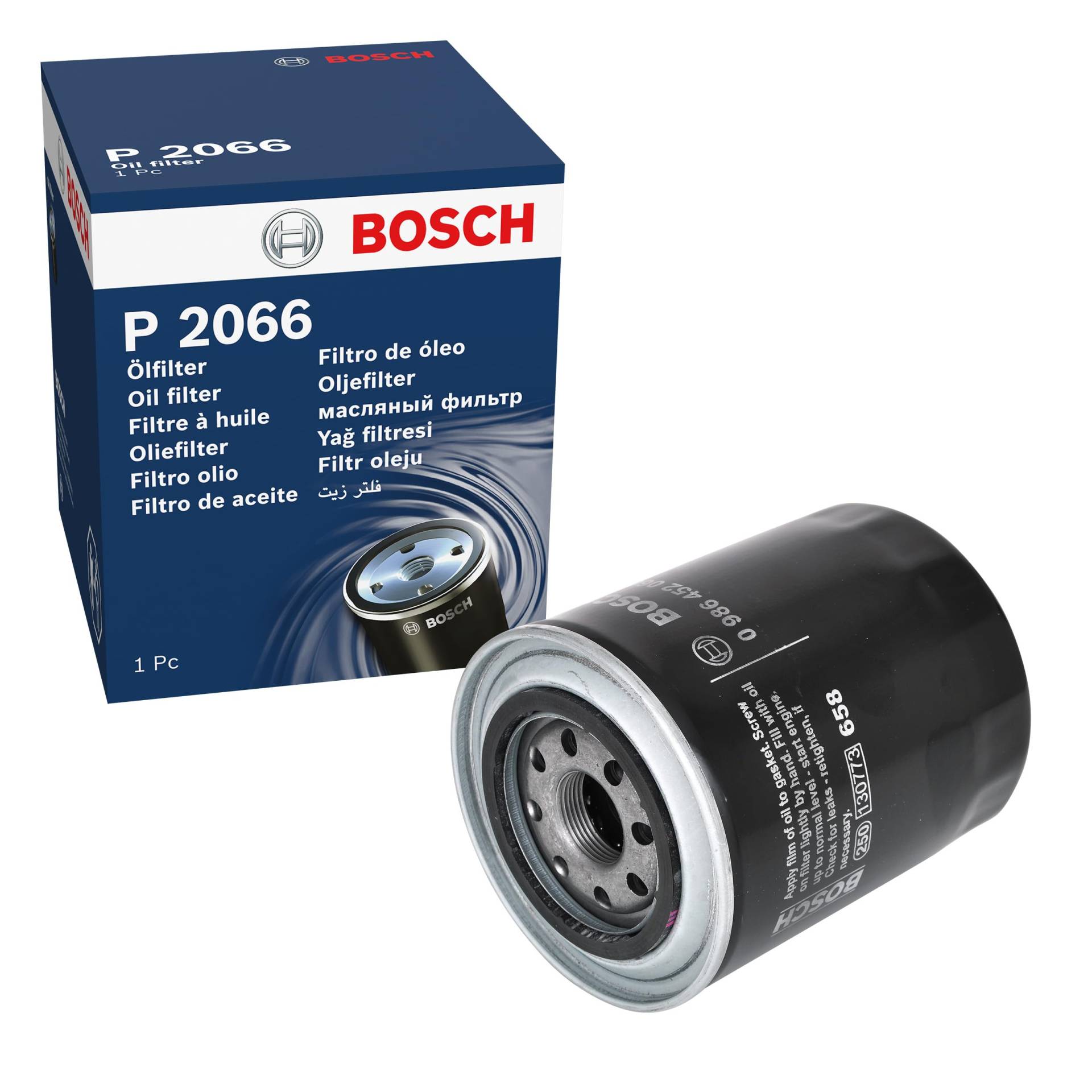 Bosch Automotive P2066 - Ölfilter Auto von Bosch