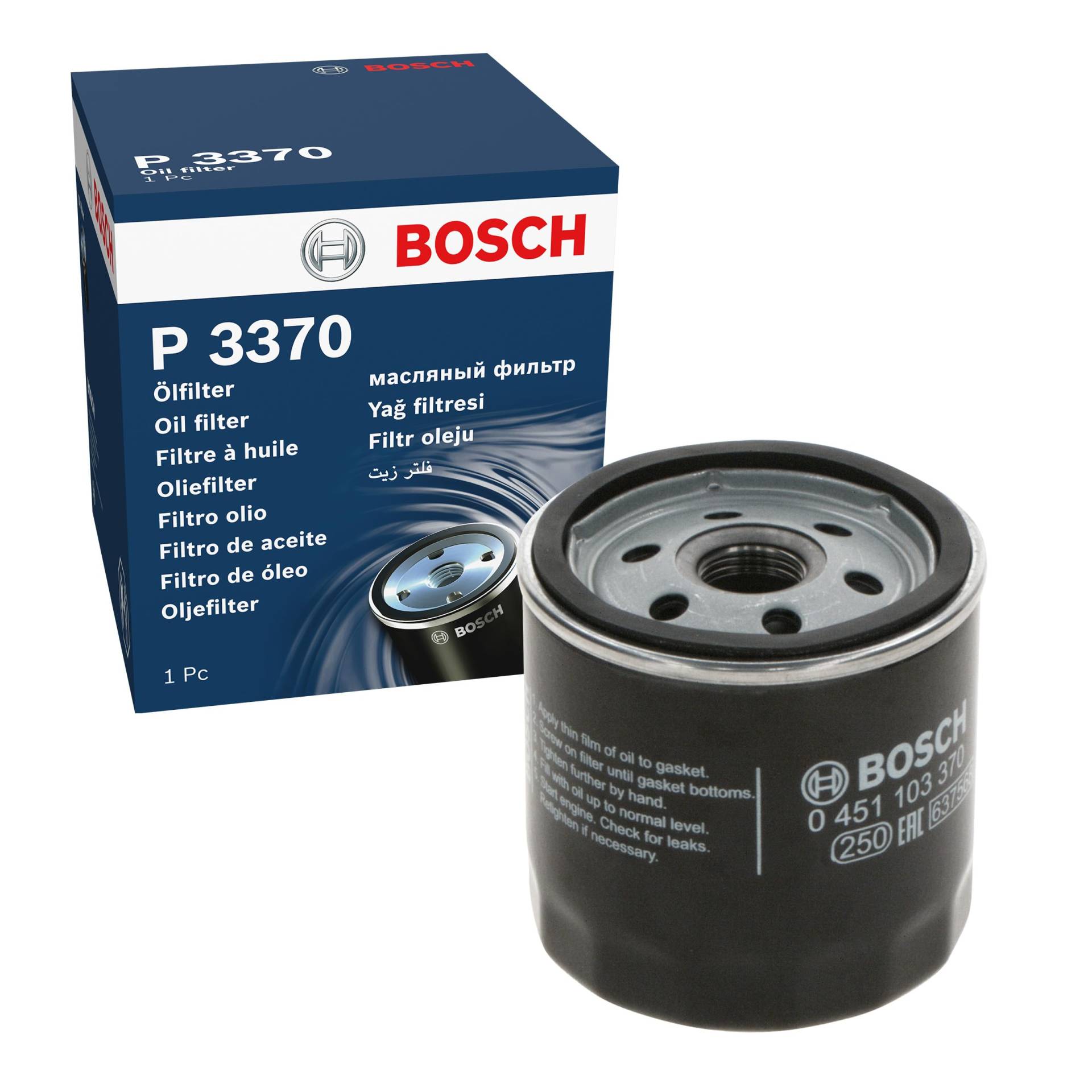 Bosch Automotive P3370 - Ölfilter Auto von Bosch Automotive