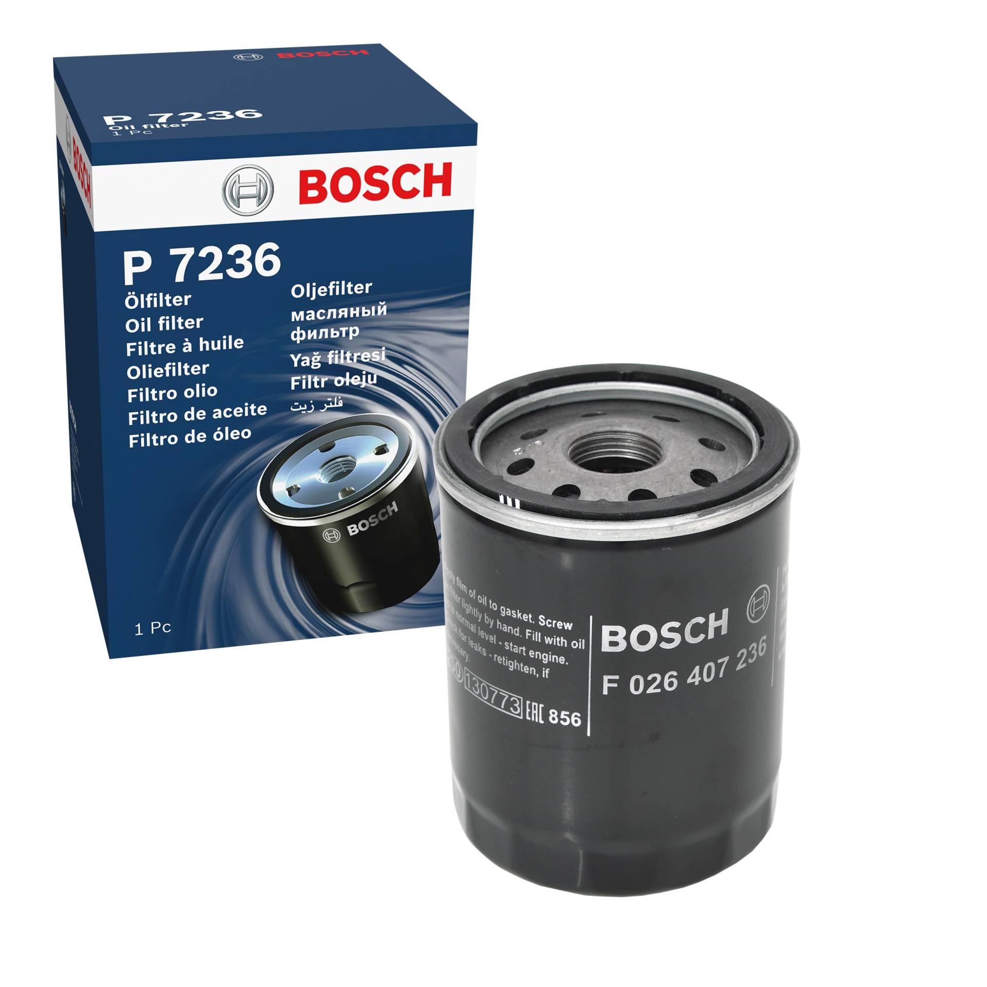 Bosch Automotive P7236 - Ölfilter Auto von Bosch