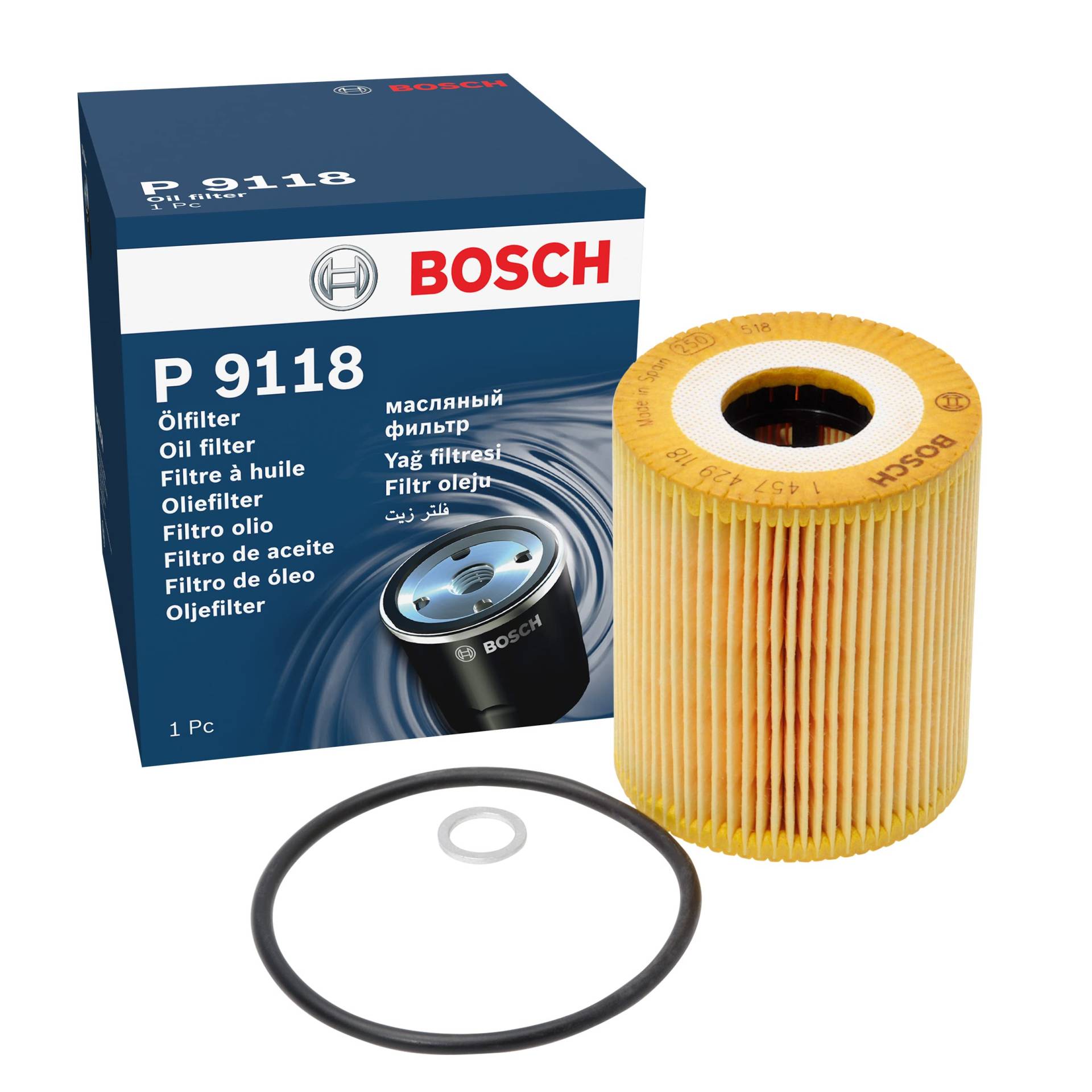 Bosch Automotive P9118 - Ölfilter Auto von Bosch