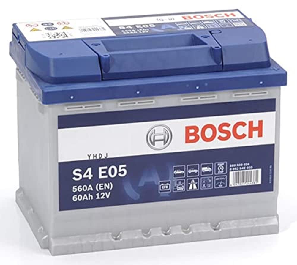 Bosch Automotive S4E05 Autobatterie, 60 A/h-640 A von Bosch Automotive