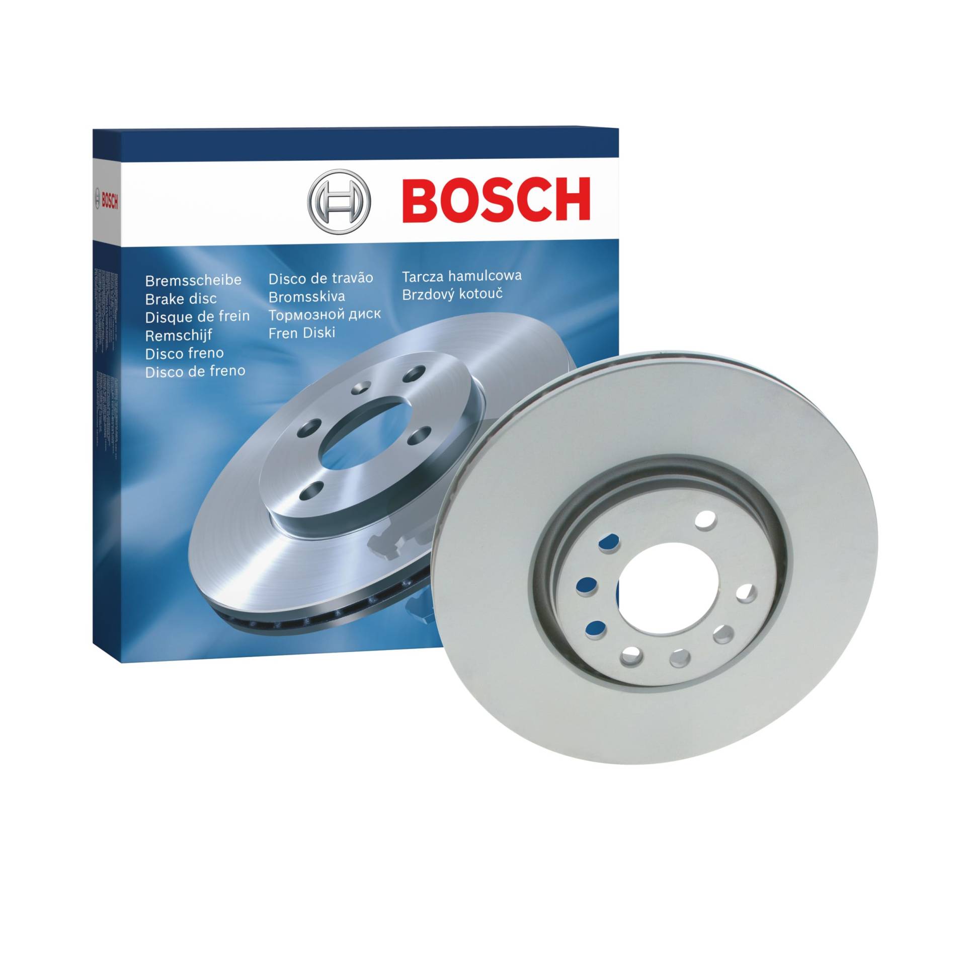 Bosch BD1043 Bremsscheiben - Vorderachse - ECE-R90 Zertifizierung - eine Bremsscheibe von Bosch