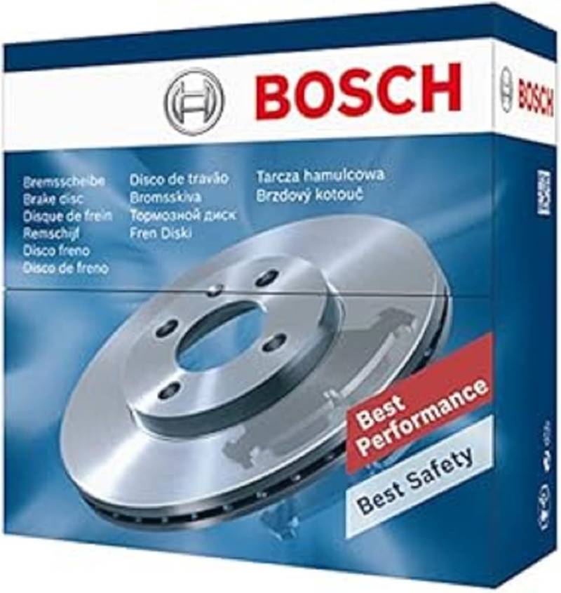 Bosch BD1735 Bremsscheiben - Hinterachse - ECE-R90 Zertifizierung - zwei Bremsscheiben pro Set von Bosch