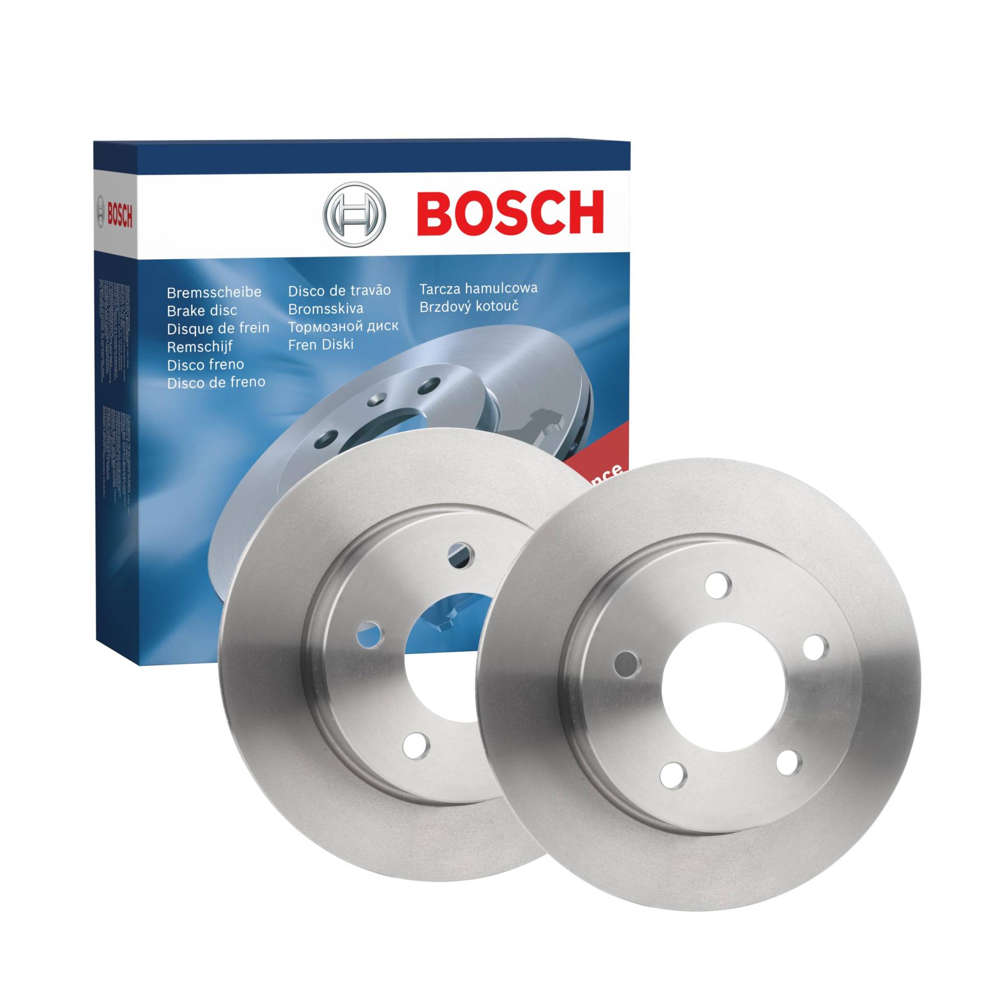 Bosch BD1929 Bremsscheiben - Hinterachse - ECE-R90 Zertifizierung - zwei Bremsscheiben pro Set von Bosch Automotive