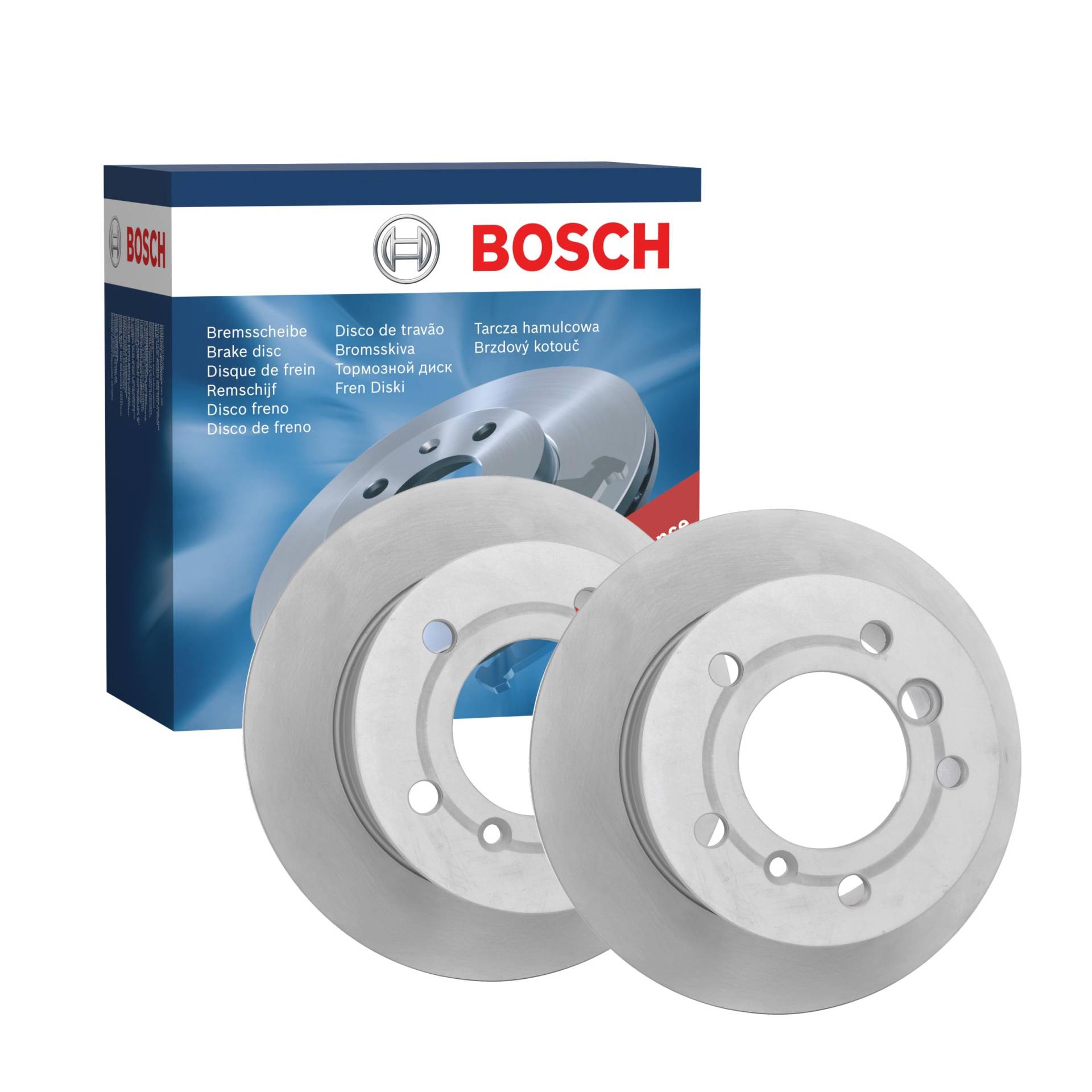 Bosch BD2034 Bremsscheiben - ECE-R90 Zertifizierung - zwei Bremsscheiben pro Set von Bosch