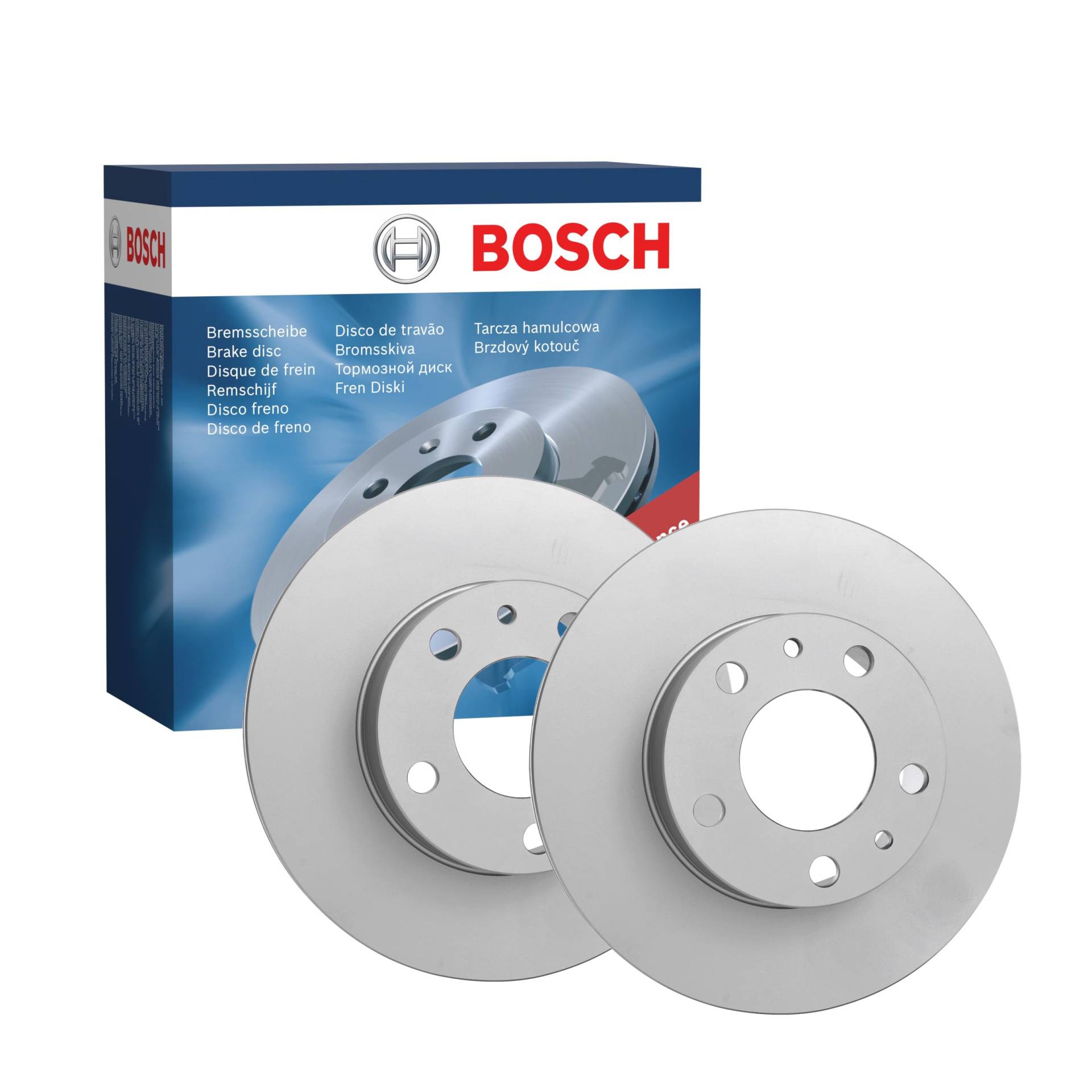 Bosch BD2035 Bremsscheiben - ECE-R90 Zertifizierung - zwei Bremsscheiben pro Set von Bosch