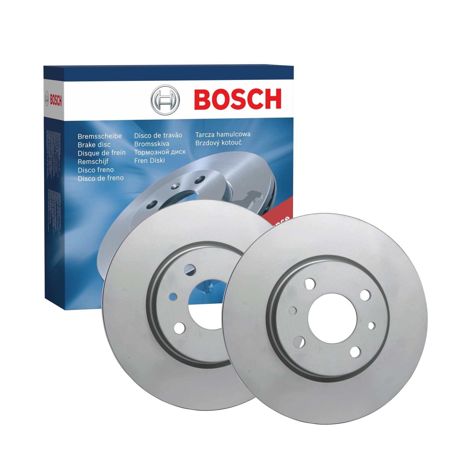 Bosch BD2044 Bremsscheiben - ECE-R90 Zertifizierung - zwei Bremsscheiben pro Set von Bosch Automotive