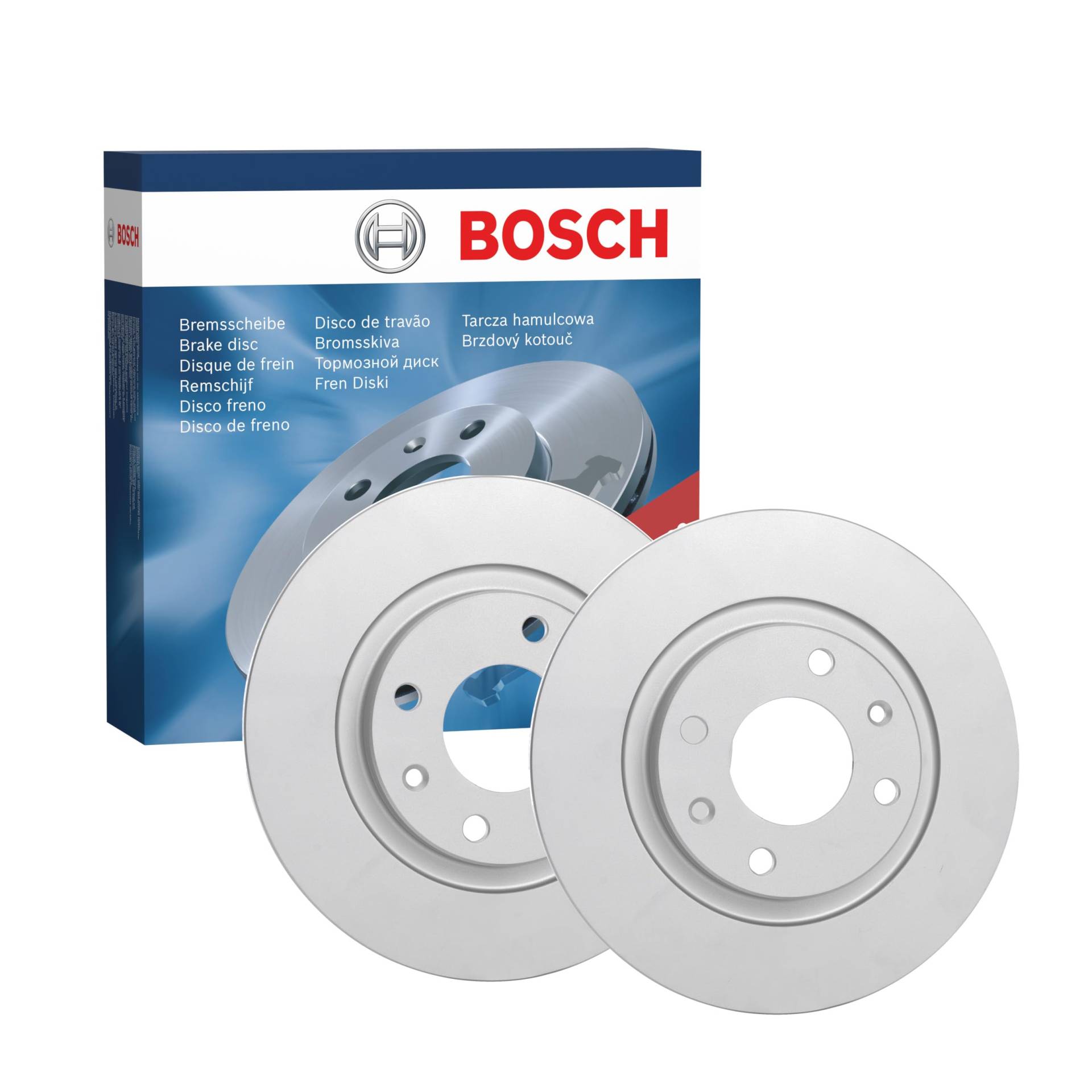 Bosch BD2052 Bremsscheiben - ECE-R90 Zertifizierung - zwei Bremsscheiben pro Set von Bosch