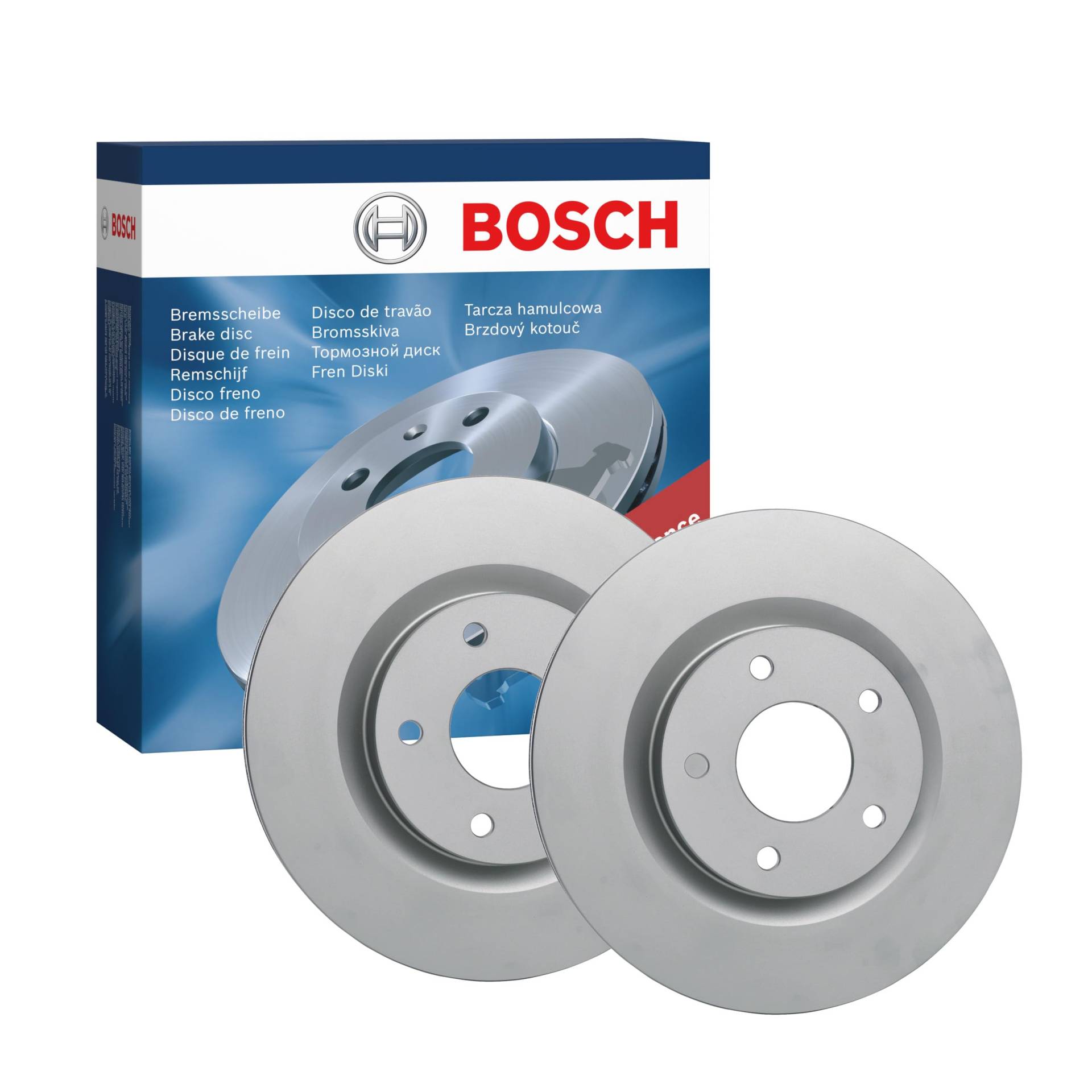 Bosch BD2104 Bremsscheiben - ECE-R90 Zertifizierung - zwei Bremsscheiben pro Set von Bosch Automotive