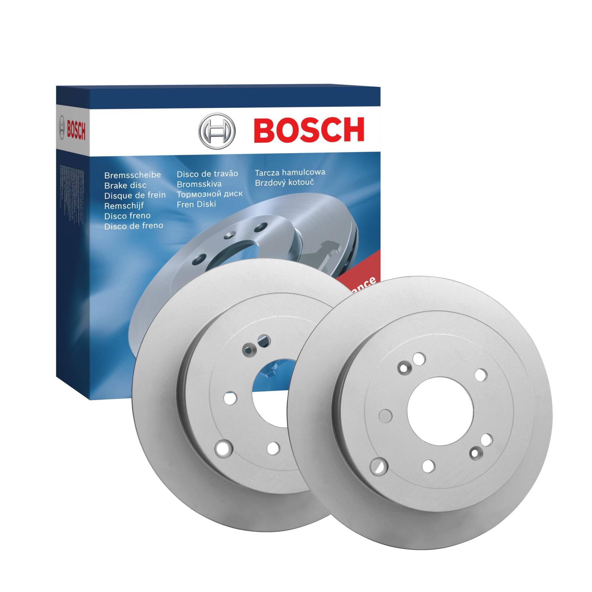 Bosch BD2115 Bremsscheiben - ECE-R90 Zertifizierung - zwei Bremsscheiben pro Set von Bosch