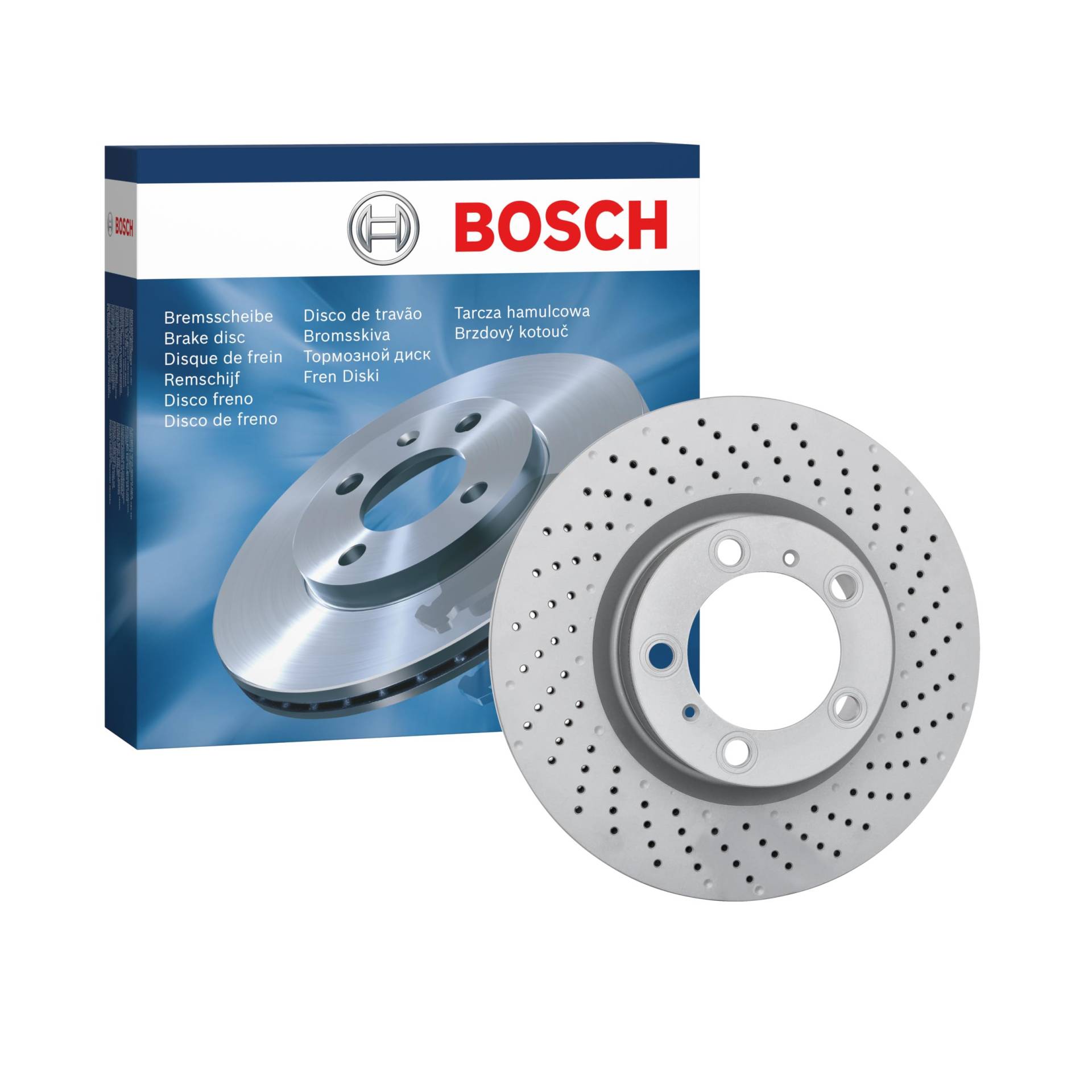 Bosch BD2446 Bremsscheiben - Vorderachse - ECE-R90 Zertifizierung - eine Bremsscheibe von Bosch Automotive