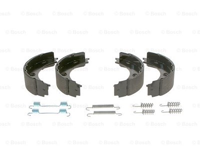 Bosch Bremsbackensatz, Feststellbremse [Hersteller-Nr. 0986487611] für Mercedes-Benz, VW von Bosch