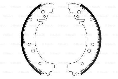 Bosch Bremsbackensatz [Hersteller-Nr. 0986487217] für Lada von Bosch