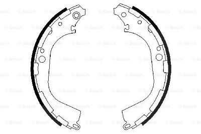 Bosch Bremsbackensatz [Hersteller-Nr. 0986487464] für Nissan von Bosch