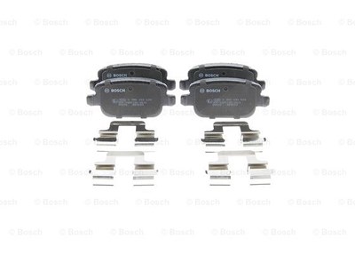 Bosch Bremsbeläge hinten (Satz) [Hersteller-Nr. 0986494639] für Ford, Land Rover, Volvo von Bosch