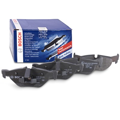 Bosch Bremsbelagsatz hinten [Hersteller-Nr. 0986494272] für BMW von Bosch