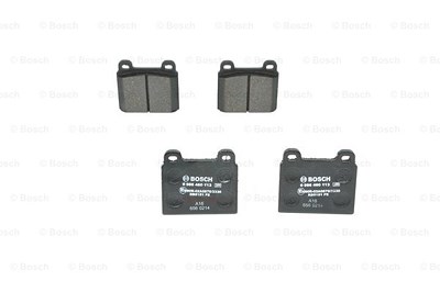 Bosch Bremsbelagsatz, Scheibenbremse [Hersteller-Nr. 0986460113] für VW, Opel, Porsche, Alfa Romeo, Mercedes-Benz von Bosch