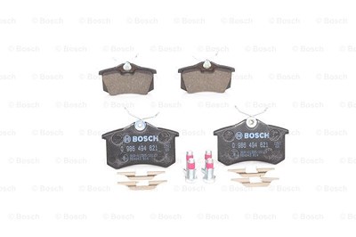 Bosch Bremsbelagsatz, Scheibenbremse [Hersteller-Nr. 0986494621] für Audi, Citroën, Cupra, Opel, Peugeot, Renault, Seat, Skoda, VW von Bosch