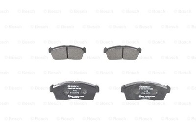 Bosch Bremsbelagsatz, Scheibenbremse [Hersteller-Nr. 0986494700] für Citroën, Mitsubishi, Peugeot von Bosch