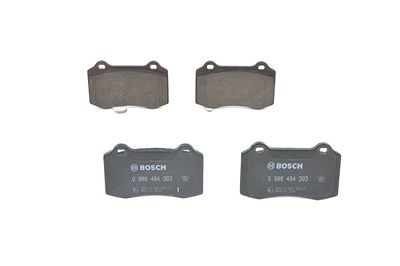 Bosch Bremsbelagsatz, Scheibenbremse [Hersteller-Nr. 0986494393] für Jaguar, Ds, Citroën, Peugeot von Bosch