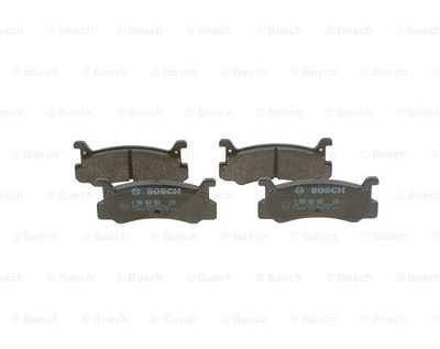 Bosch Bremsbelagsatz, Scheibenbremse [Hersteller-Nr. 0986460080] für Daihatsu, Mazda von Bosch