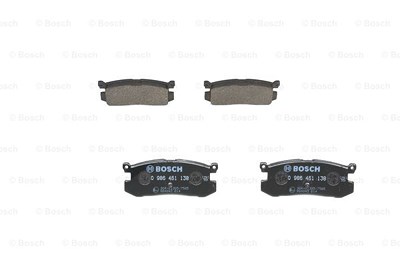 Bosch Bremsbelagsatz, Scheibenbremse [Hersteller-Nr. 0986461138] für Mazda von Bosch