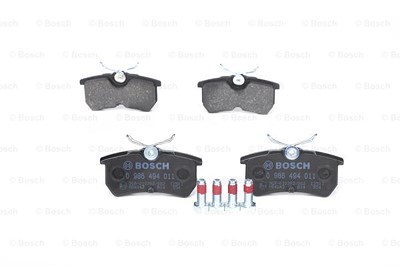 Bosch Bremsbelagsatz, Scheibenbremse [Hersteller-Nr. 0986494011] für Ford von Bosch