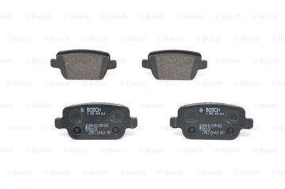 Bosch Bremsbeläge hinten (Satz) [Hersteller-Nr. 0986494214] für Ford, Land Rover von Bosch