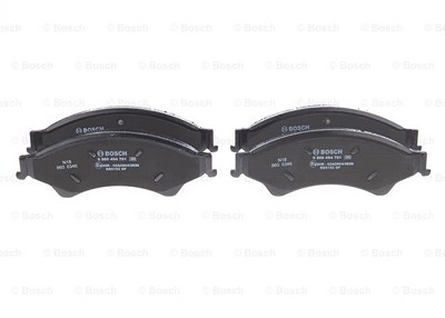 Bosch Bremsbelagsatz, Scheibenbremse [Hersteller-Nr. 0986494791] für Ford von Bosch