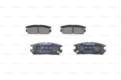 Bosch Bremsbelagsatz, Scheibenbremse [Hersteller-Nr. 0986424367] für Opel, Isuzu, Vauxhall von Bosch